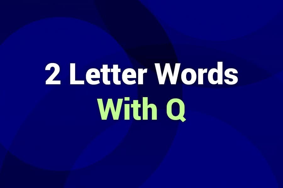 2 Letter Words with Q You Should Know