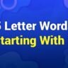 5 letter words starting with s