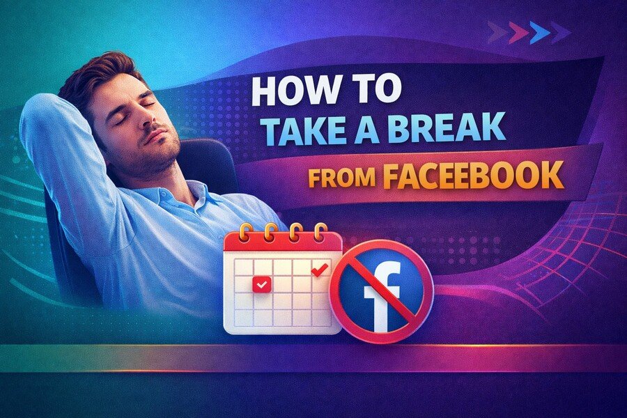 how to take a break from facebook
